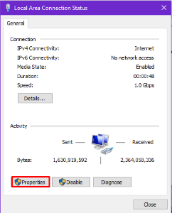 Obtaining Static IP Step 4