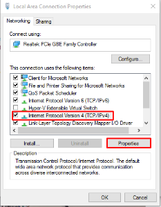 Obtaining Static IP Step 5